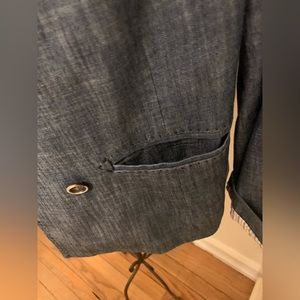 Banana republic NYC Grid Map lined blazer size 14